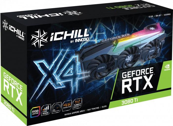 Inno3D GeForce RTX 3080 Ti iChill X4 12GB GDDR6X Graph­ics Card (C308T4-126XX-1810VA36) - Image 2