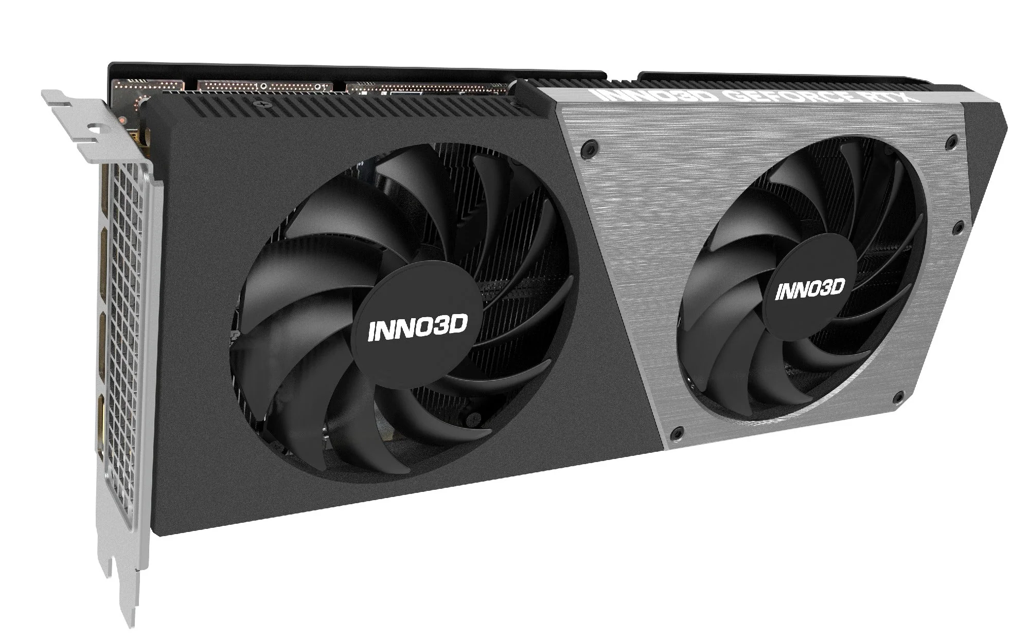 INNO3D GeForce RTX 4060 Twin X2 8GB GDDR6 Graphics Card (Black) (N40602-08D6-173051N) - Image 2