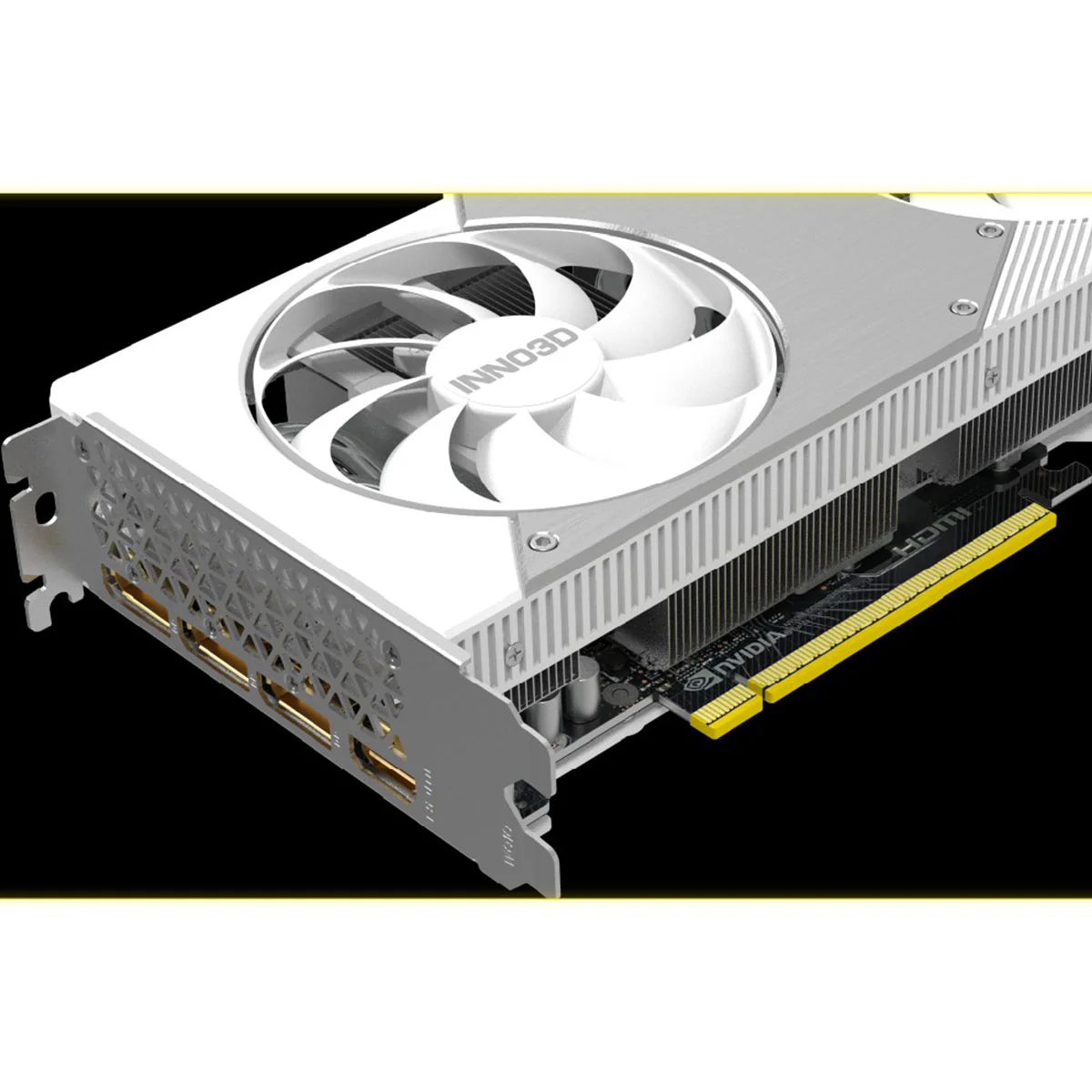 Inno3D Geforce RTX 5060 Ti TWIN X2 OC 16GB GDDR7 Graphics Card (White) (N506T2-16D7X-191073W) - Image 9