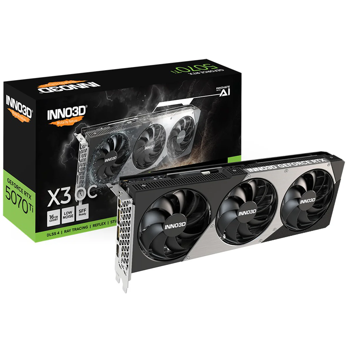 INNO3D GeForce RTX 5070 Ti X3 OC 16GB GDDR7 Graphics Card (N507T3-16D7X-176068N) - Image 12