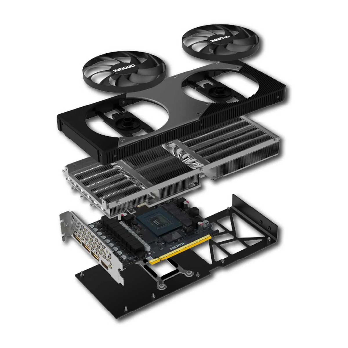 INNO3D GeForce RTX 5070 Twin X2 OC 12GB GDDR7 Graphics Card (N50702-12D7X-195064N) - Image 6