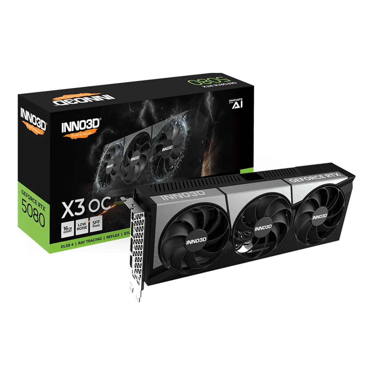INNO3D GeForce RTX 5080 X3 OC 16GB GDDR7 Graphics Card (N50803-16D7X-17603930) - Image 8