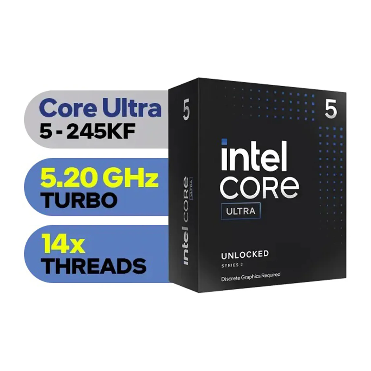 Intel Core Ultra 5 245KF Processor - Image 4
