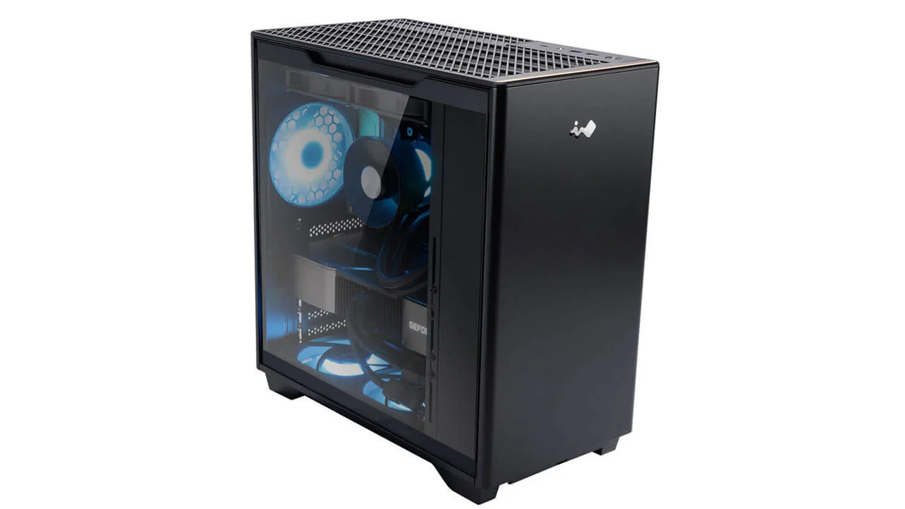 Inwin A5 Mid-Tower Tempered Glass PC Case (Black) - Image 6