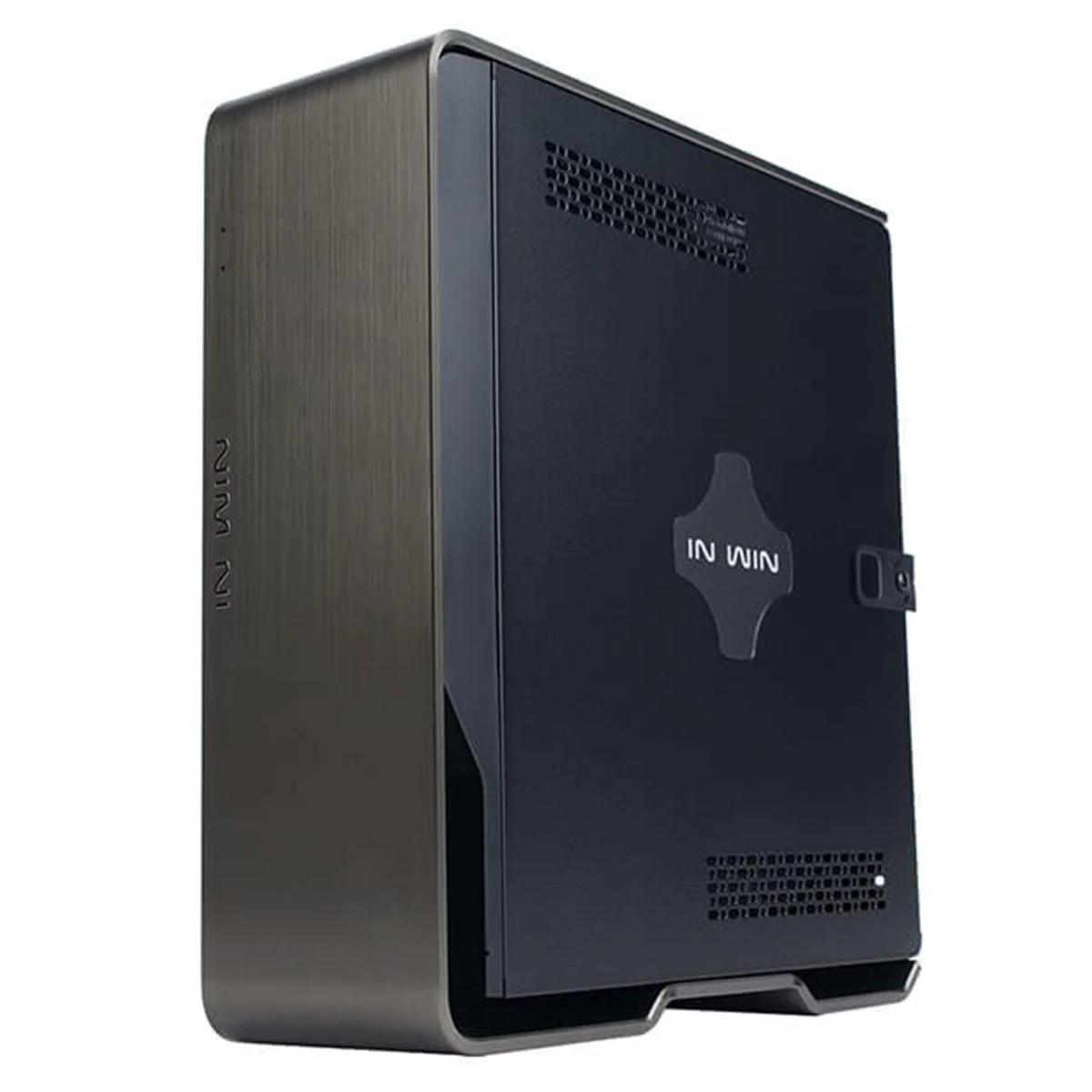 Inwin Chopin Pro Mini-ITX Tower Case 200W Power Supply (Titanium Grey) - Image 6