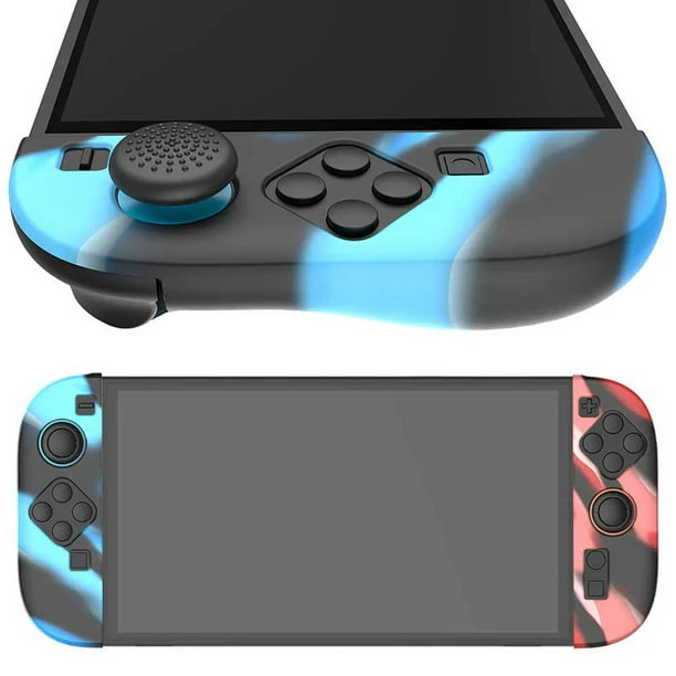 Ipega 6-in-1 Silicone Sleeve Gamer Kit for Nintendo Switch 2 (Black, Black/Grey, Blue/Orange/Black) - Image 17