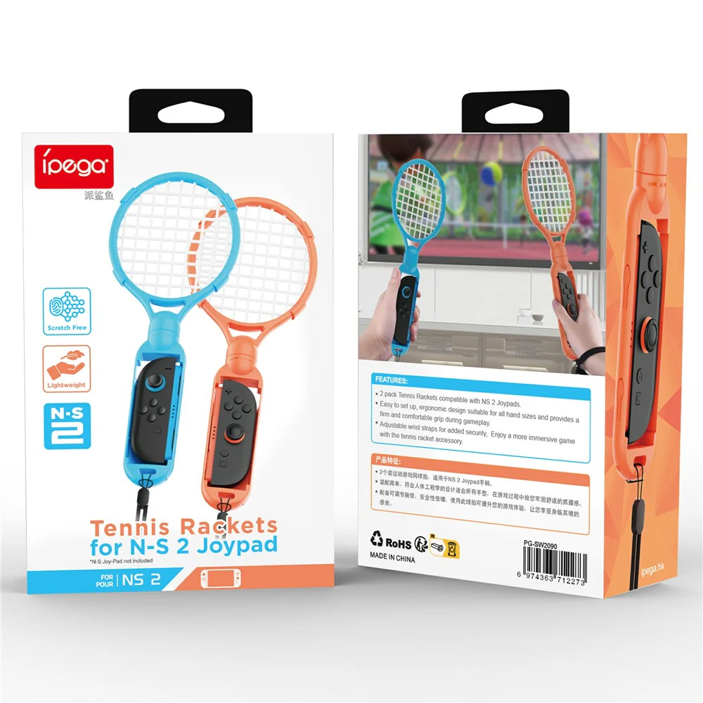 Ipega Tennis Racket for Nintendo Switch 2 Joy-Pad (PG-SW2090) - Image 4