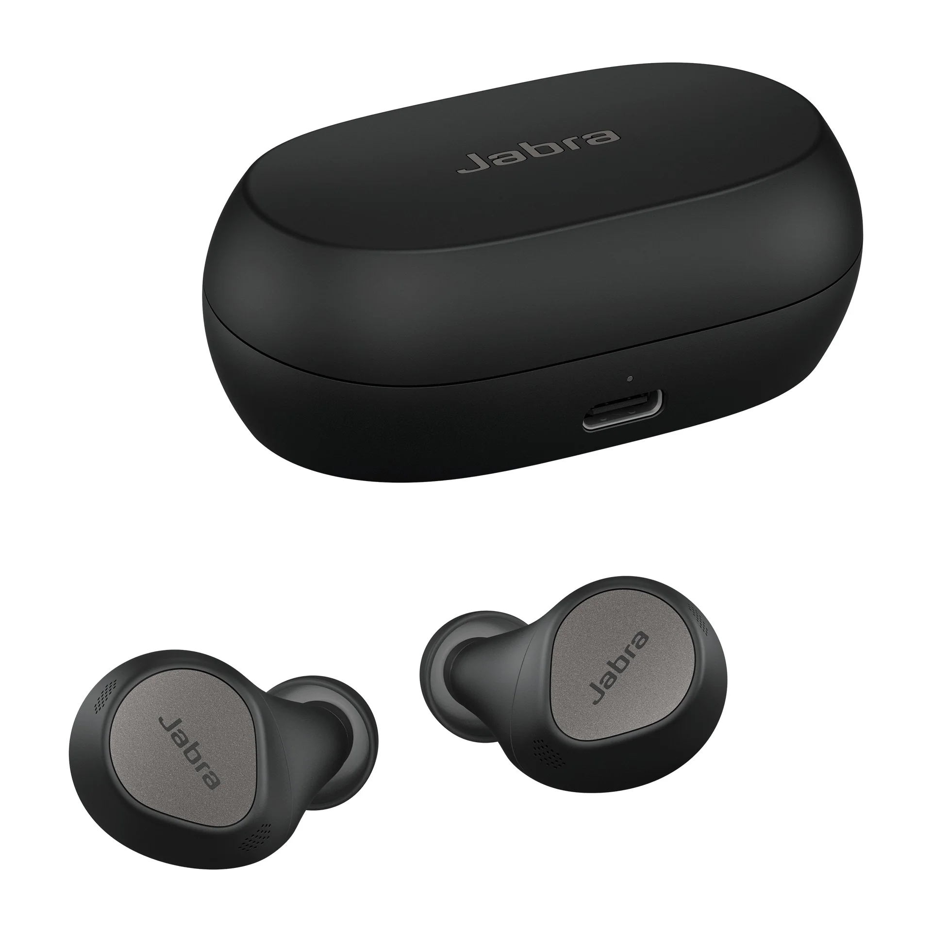 Jabra Elite 7 Pro True Wireless Earbuds With Jabra Multisensor Voice & Adjustable ANC (Titanium Black) - Image 2