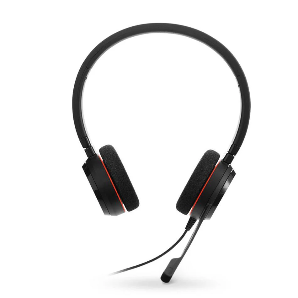 Jabra Evolve 20 Stereo UC Wired Professional Headset (Black) - Image 3