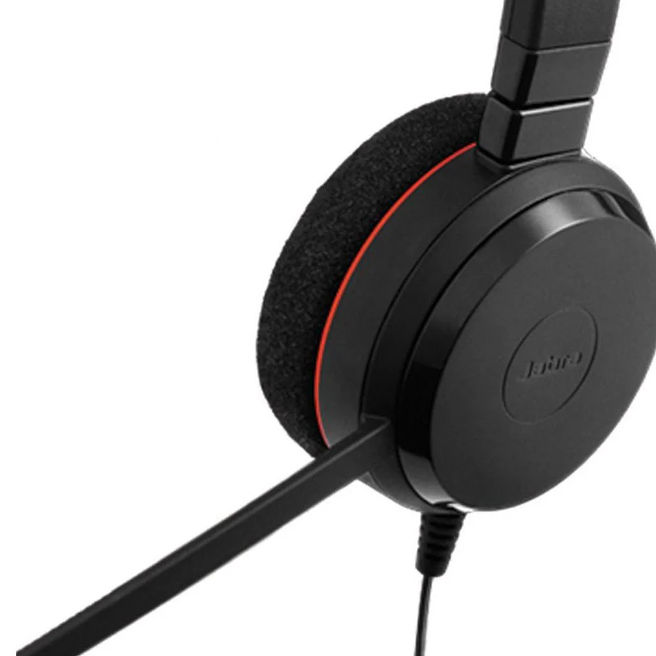 Jabra Evolve 20 Stereo UC Wired Professional Headset (Black) - Image 6