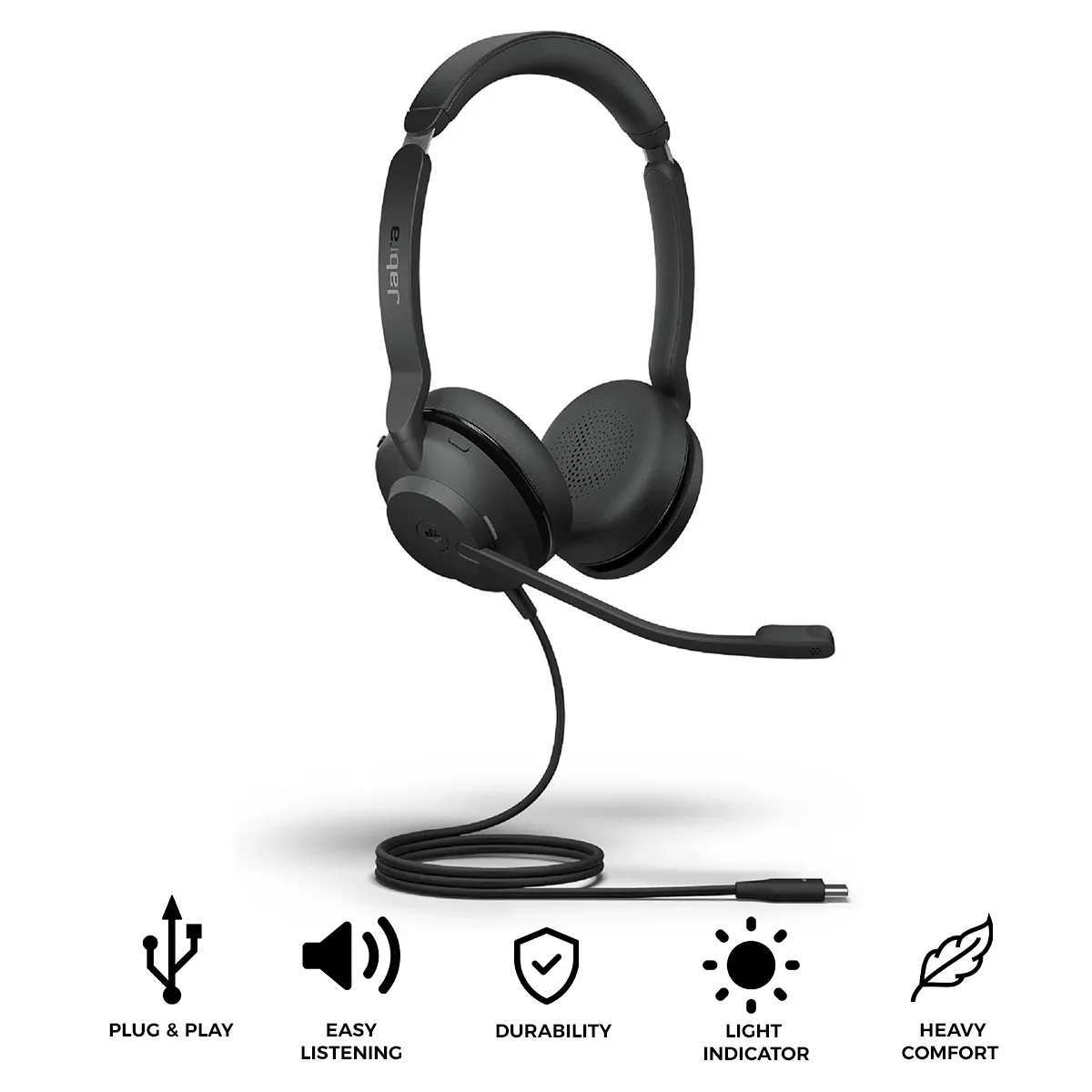 Jabra Evolve2 30 MS Stereo USB-C/A Headset