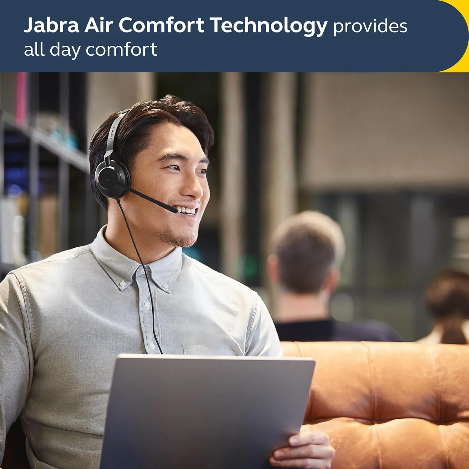 Jabra Evolve2 30 MS Stereo USB-C/A Headset - Image 7