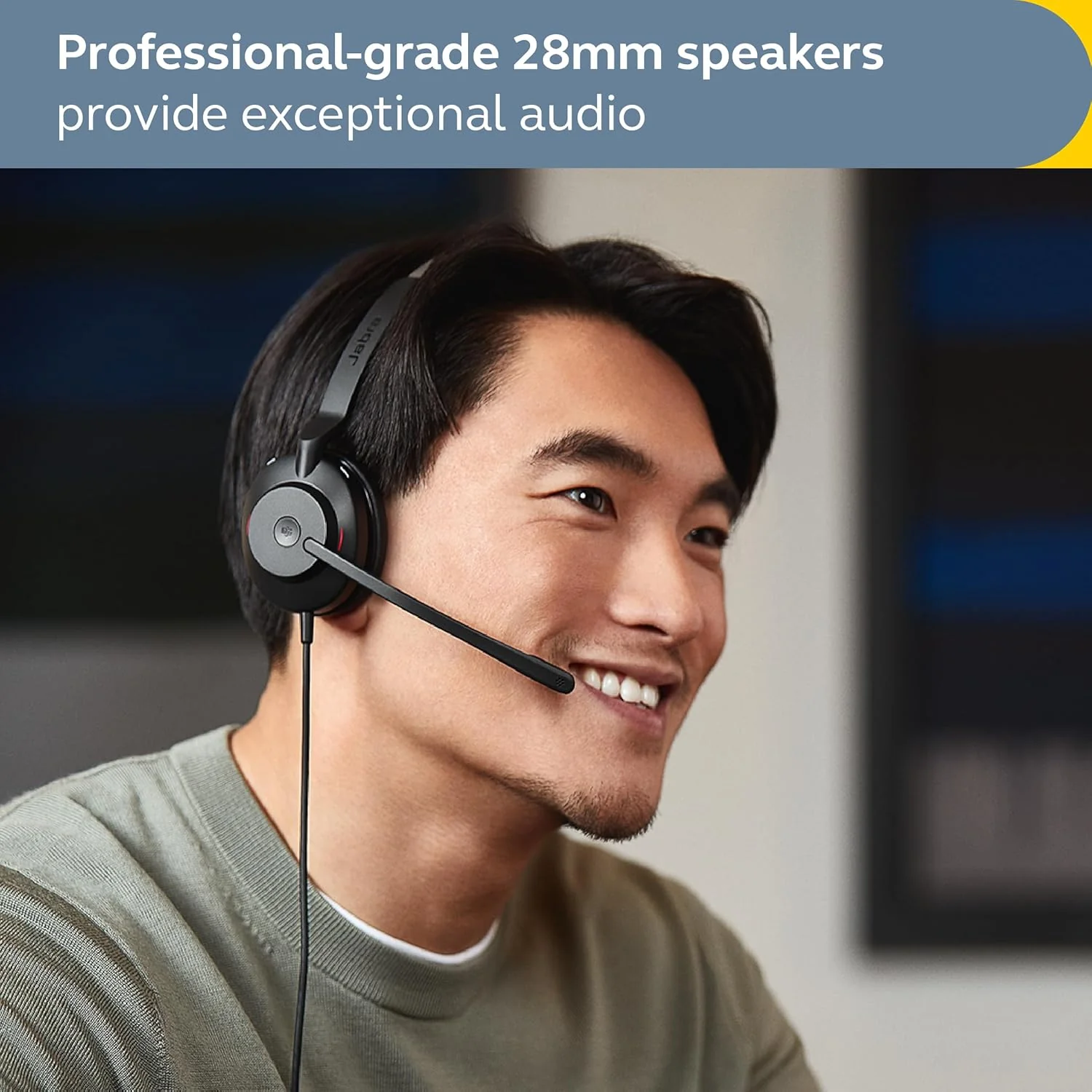 Jabra Evolve2 30 MS Stereo USB-C/A Headset - Image 8