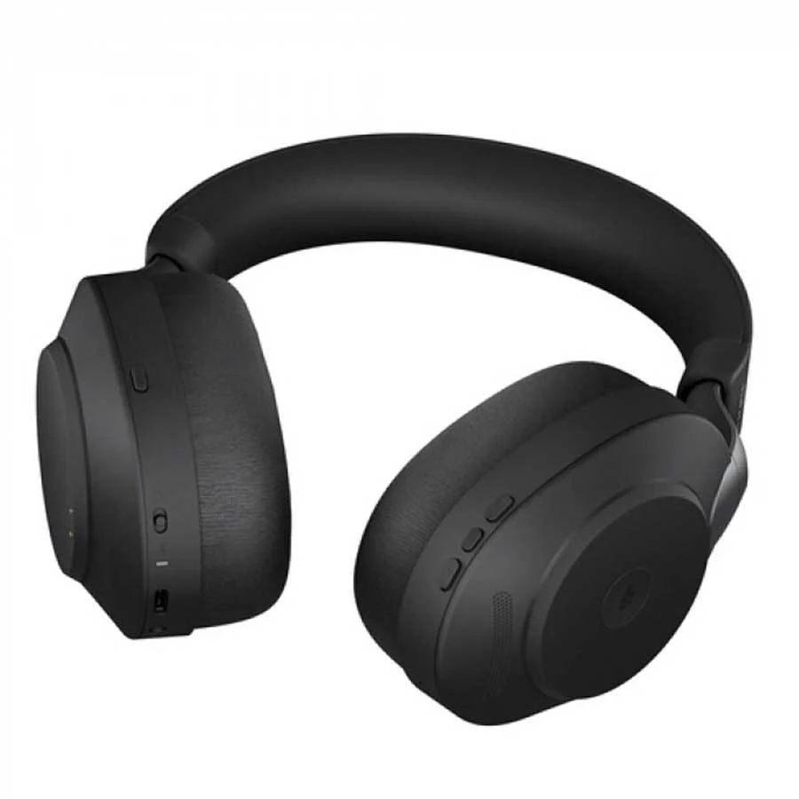 Jabra Evolve2 85 LINK380A MS Stereo Noise-Canceling Wireless Headset (Black) (Without Charging Stand, With Charging Stand) - Image 5