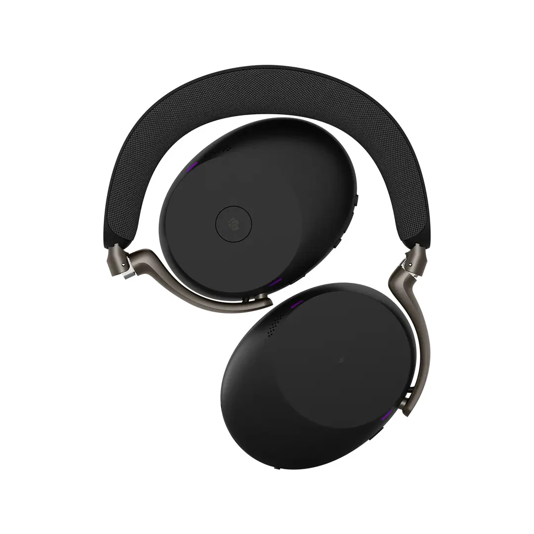 Jabra Evolve3 85 MS Link390c USB-C Wireless Headset with Dongle (Black) - Image 3