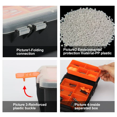 Jakemy Multipurpose Components Storage Box (JM-Z20) - Image 6