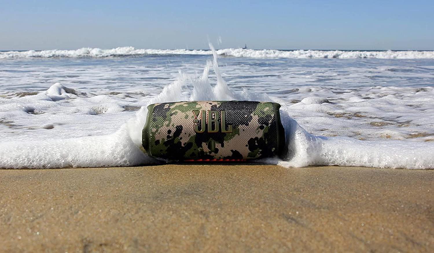 JBL Charge 5 Portable Waterproof  Speaker With Powerbank (Squad) - Image 7