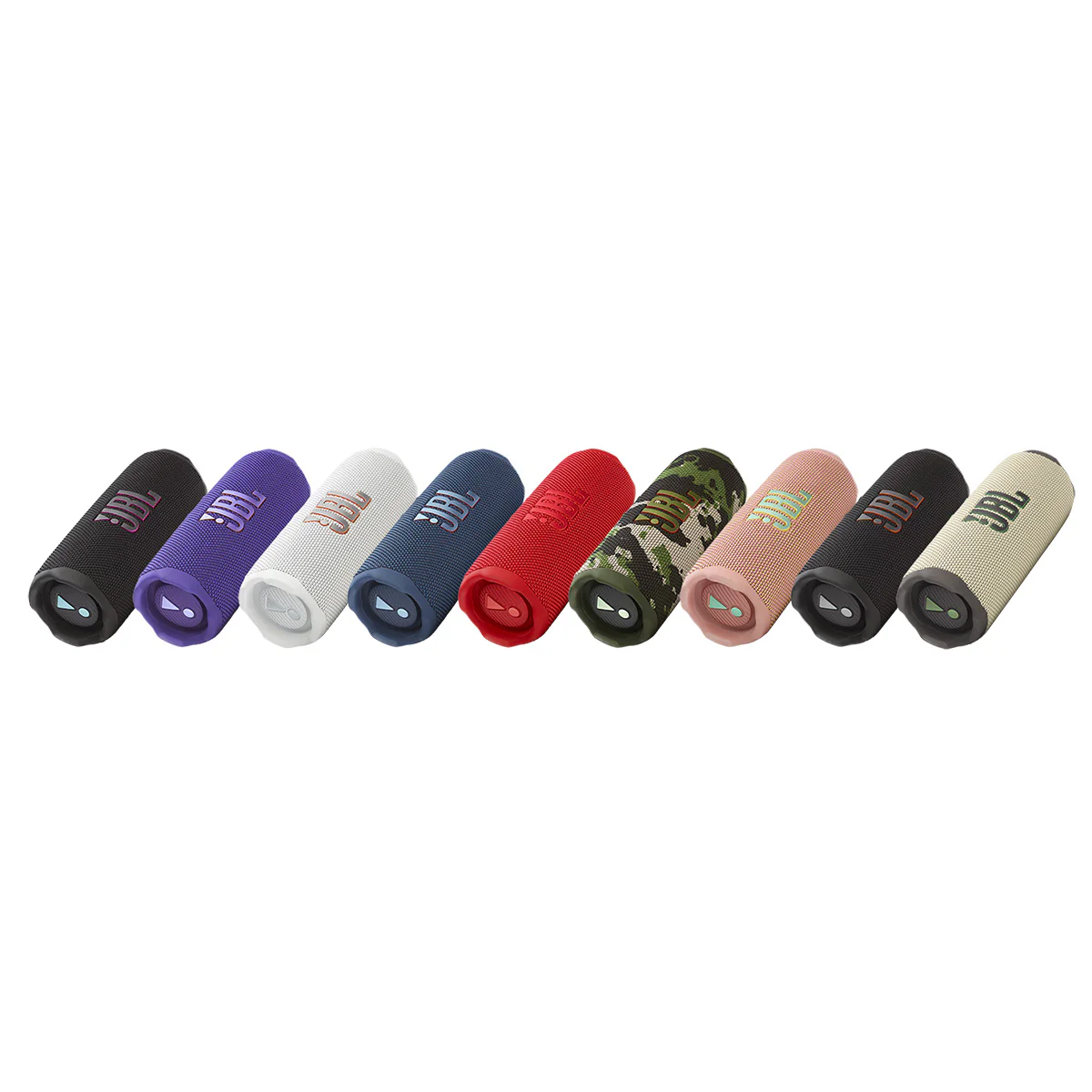 JBL Flip 7 Portable Waterproof & Drop-Proof Speaker (Black, Black Orange, Blue, Pink, Purple, Red, Sand, Squad, White) - Image 2