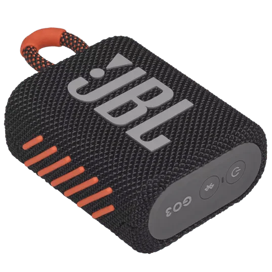 JBL Go 3 Portable Bluetooth Speaker (Blue, Green, Yellow, Red, Black, Black Orange, White, Teal, Blue Pink, Pink, Orange, Grey) - Image 42