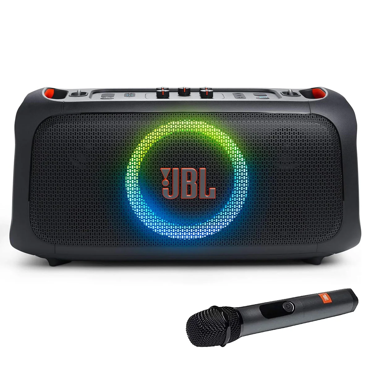 JBL Partybox On-The-Go Essential 100W Wireless Portable Party Speaker