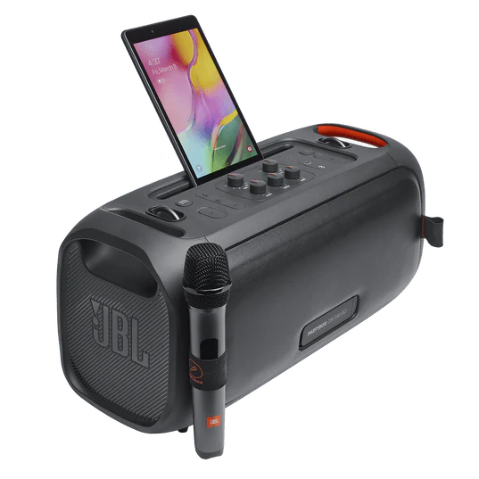 JBL Partybox On-The-Go Portable Party Speaker (Black) - Image 5