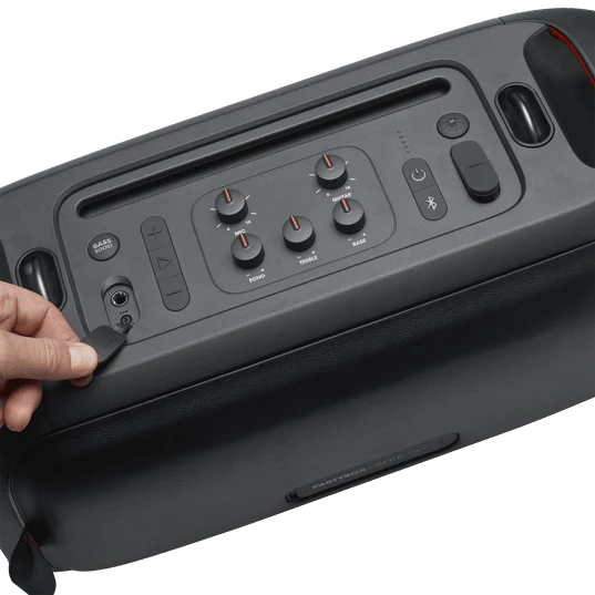 JBL Partybox On-The-Go Portable Party Speaker (Black) - Image 7