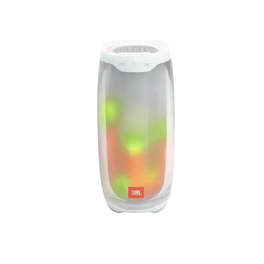 JBL Pulse 4 Portable Bluetooth Speaker (White) - Image 4
