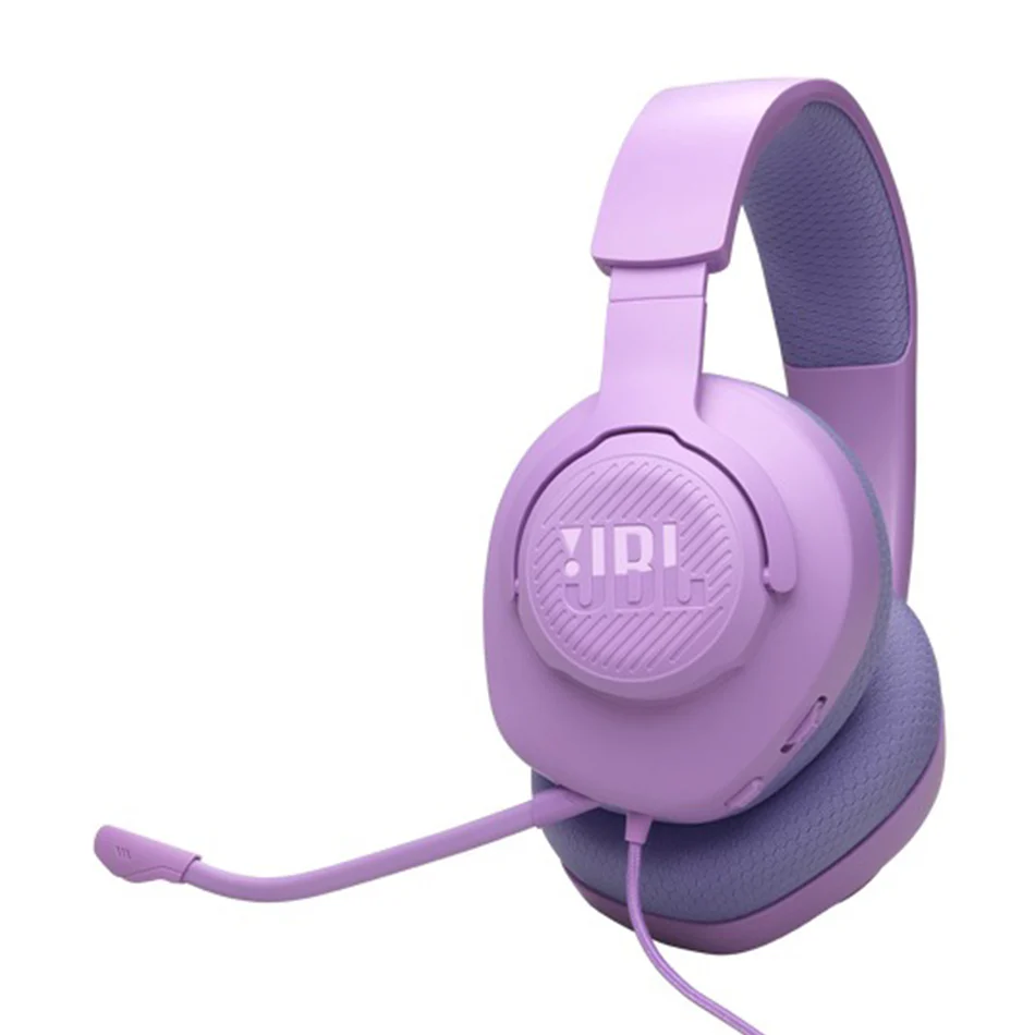 JBL Quantum 100 M2 Wired Over-Ear Gaming Headset (Black, Cyan, Purple, White) - Image 25