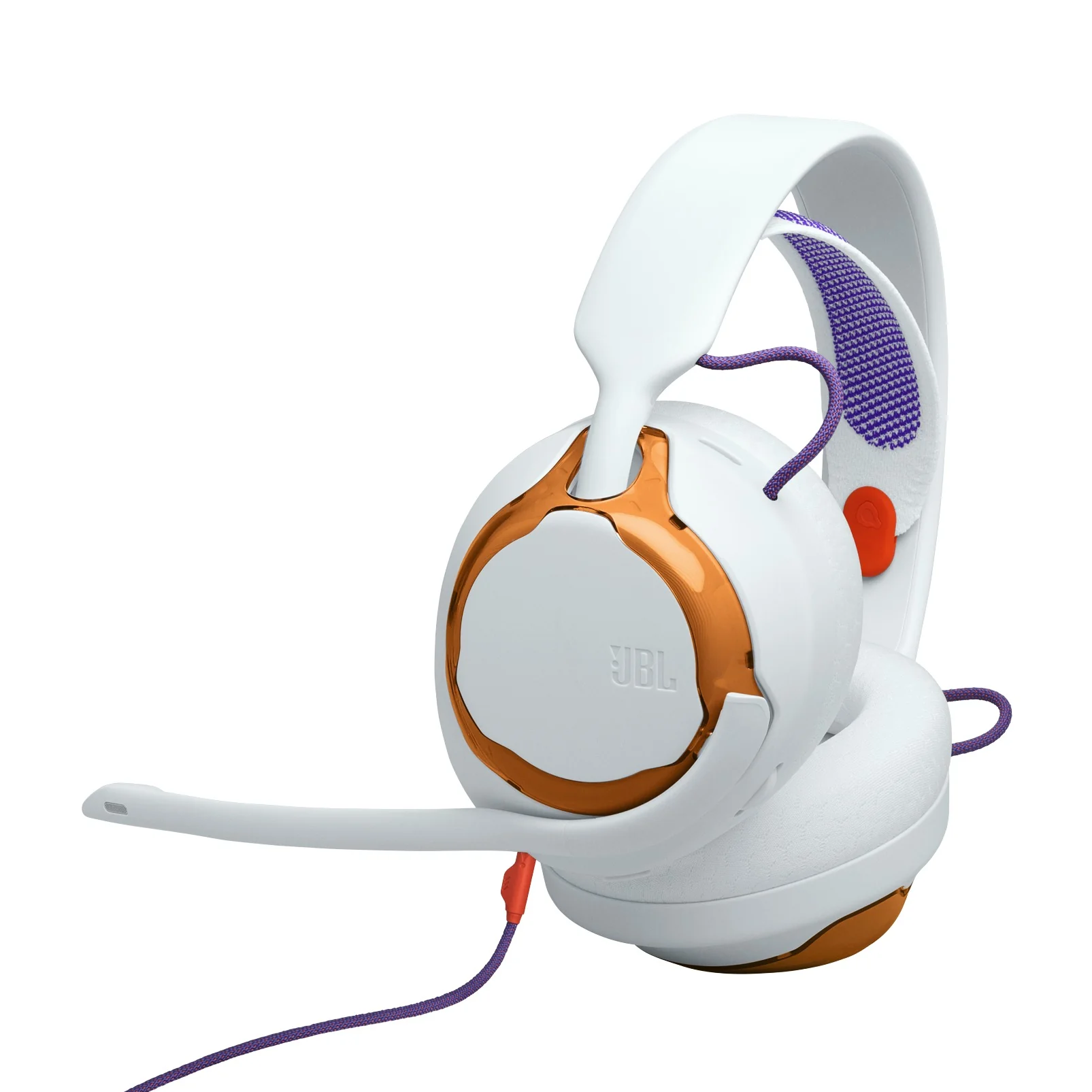JBL Quantum 250 Wired Multiplatform Gaming Headset (Purple, White, Teal) - Image 15