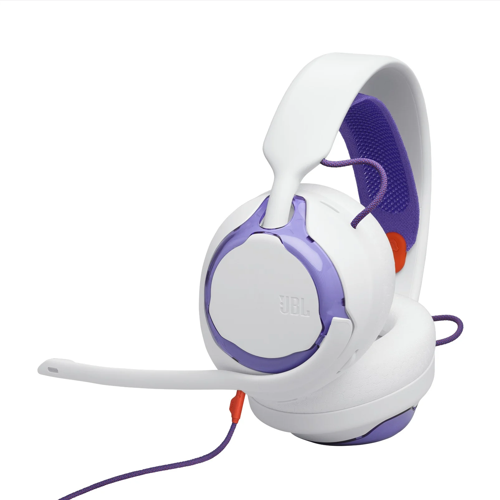 JBL Quantum 250 Wired Multiplatform Gaming Headset (Purple, White, Teal) - Image 8