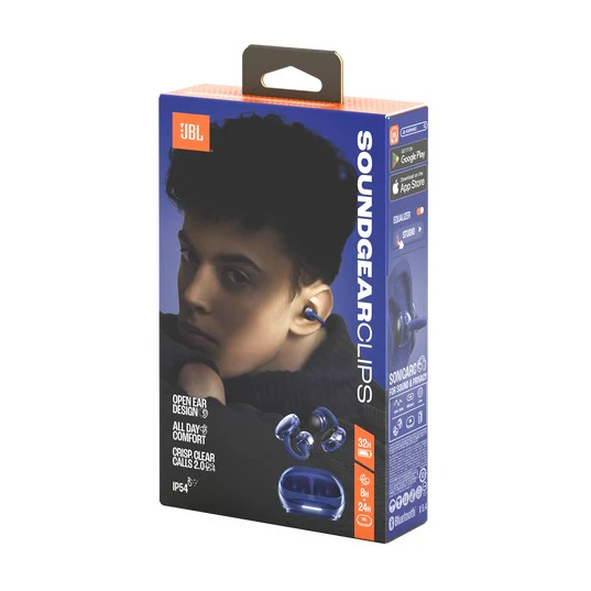 JBL Soundgear Clips True Wireless Open-Ear Headphones (Black, Blue, Copper, White, Purple) - Image 11