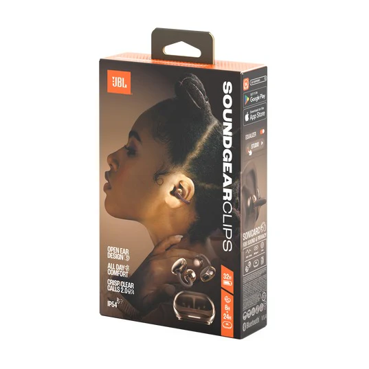 JBL Soundgear Clips True Wireless Open-Ear Headphones (Black, Blue, Copper, White, Purple) - Image 16