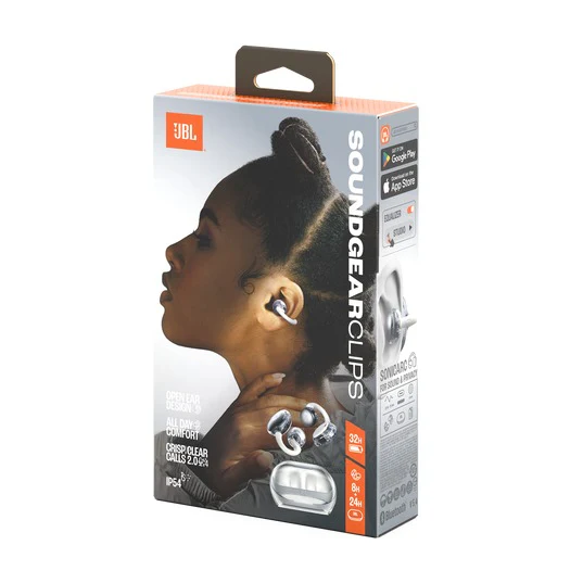 JBL Soundgear Clips True Wireless Open-Ear Headphones (Black, Blue, Copper, White, Purple) - Image 22
