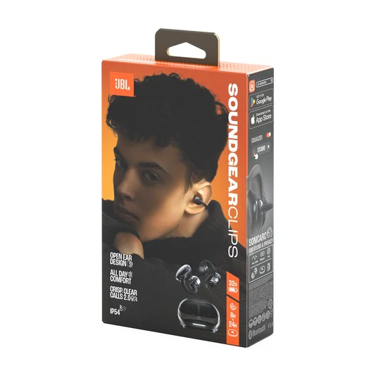 JBL Soundgear Clips True Wireless Open-Ear Headphones (Black, Blue, Copper, White, Purple) - Image 6