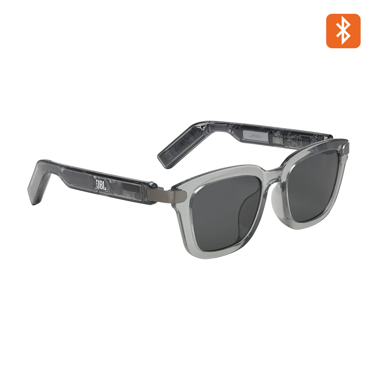 JBL Soundgear Frames Audio Glasses - Square (Onyx, Amber, Pearl) - Image 2