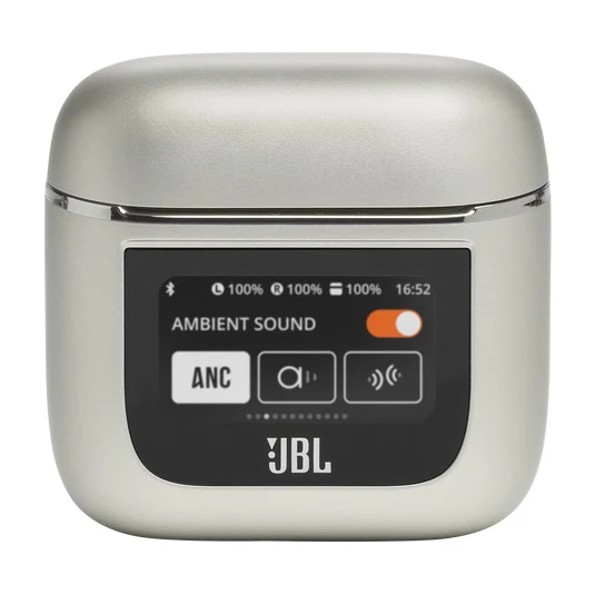 JBL Tour Pro 2 True Wireless Noise Cancelling Earbuds (Champagne) - Image 2