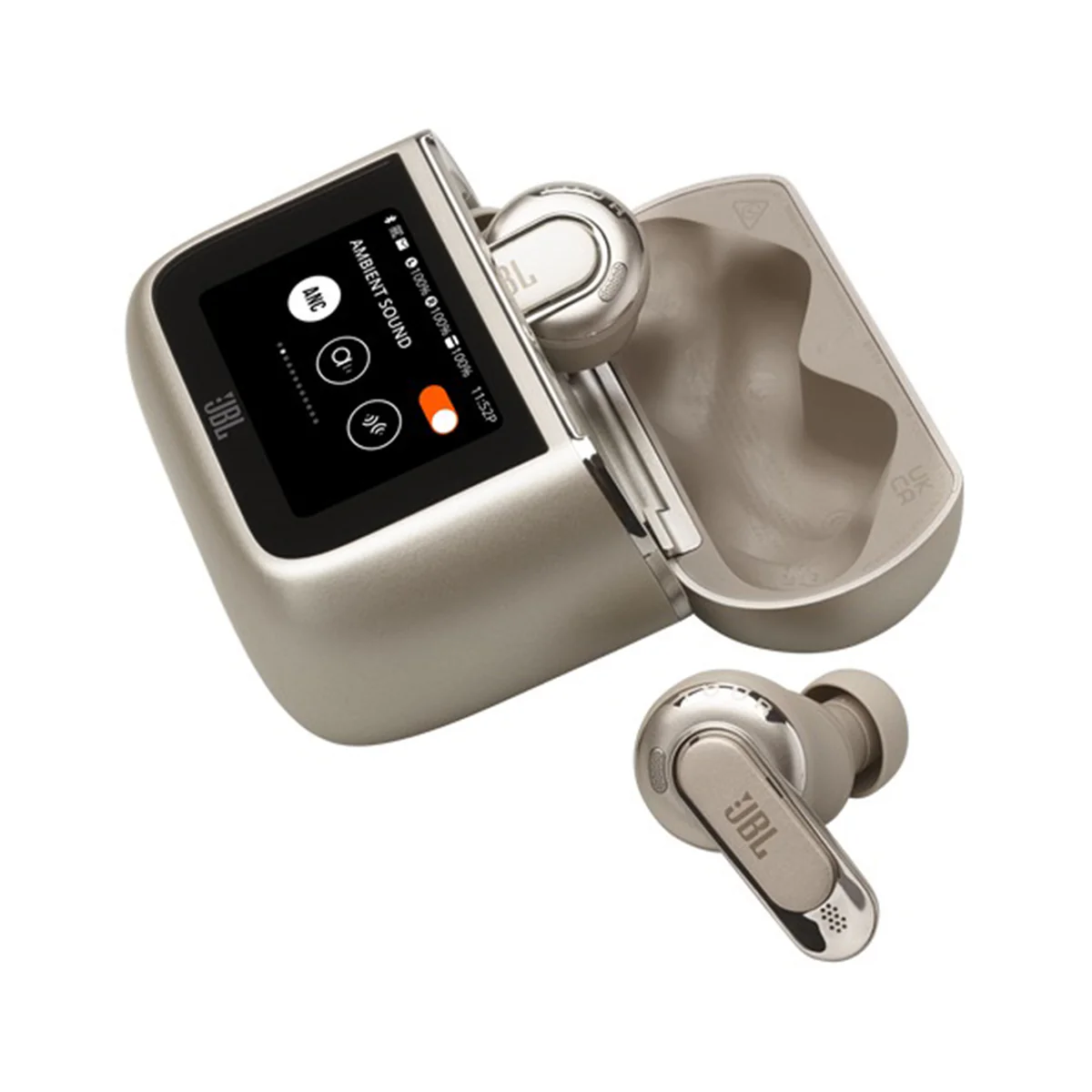 JBL Tour Pro 3 True Wireless Noise Cancelling Earbuds (Latte) - Image 4