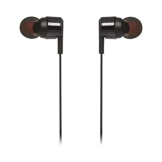 JBL Tune 210 In-Ear Headphone With One-Button Remote/Mic (Black) - Image 2