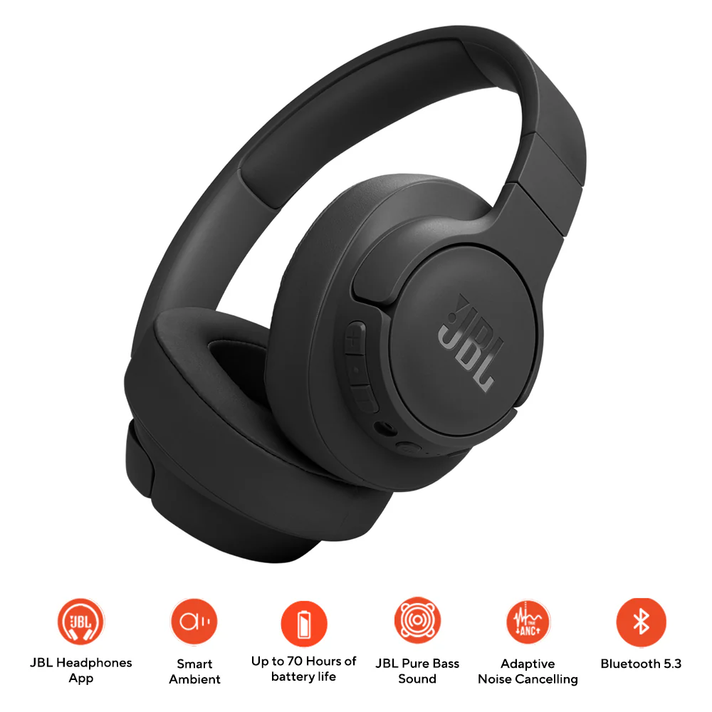 JBL Tune 770NC Wireless Over-Ear Headphones - Image 2