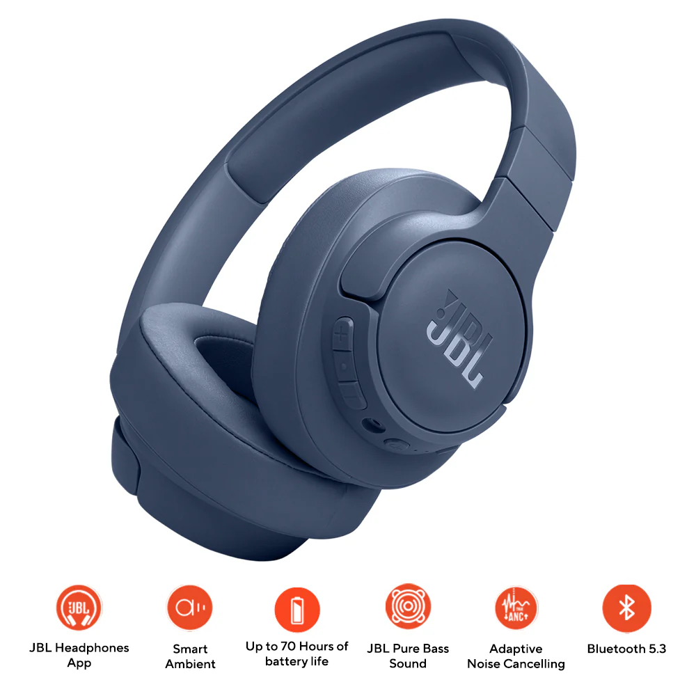 JBL Tune 770NC Wireless Over-Ear Headphones - Image 4