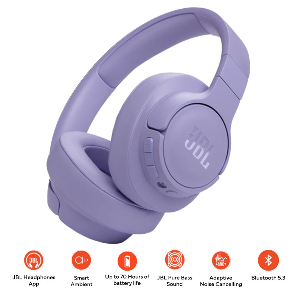 JBL Tune 770NC Wireless Over-Ear Headphones - Image 5