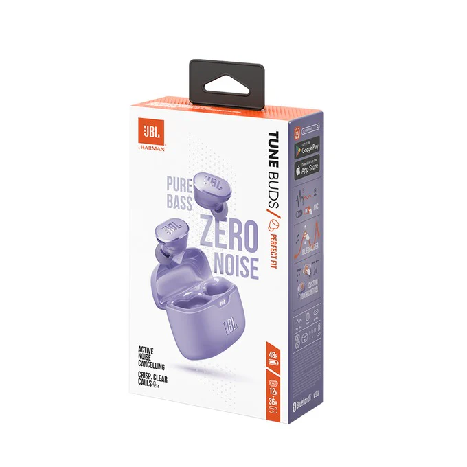 JBL Tune Buds True Wireless Noise Cancelling Earbuds (Purple) - Image 9