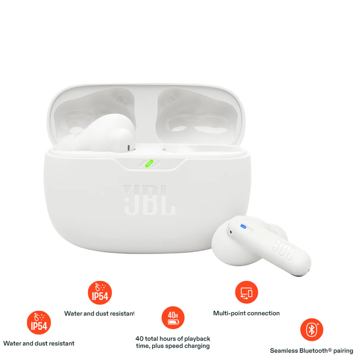 JBL Wave Beam 2 True Wireless Noise Cancelling Earbuds (Black, Blue, Pink, White) - Image 35