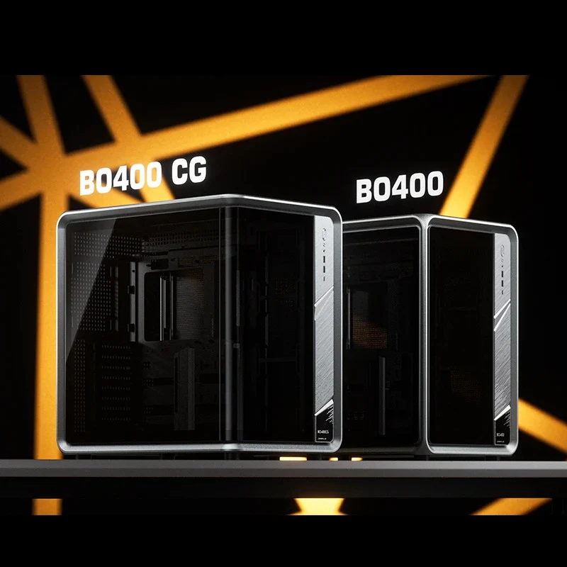 Jonsbo BO400CG ATX Top Front Interchangeable Glass PC Case (Grey) - Image 29