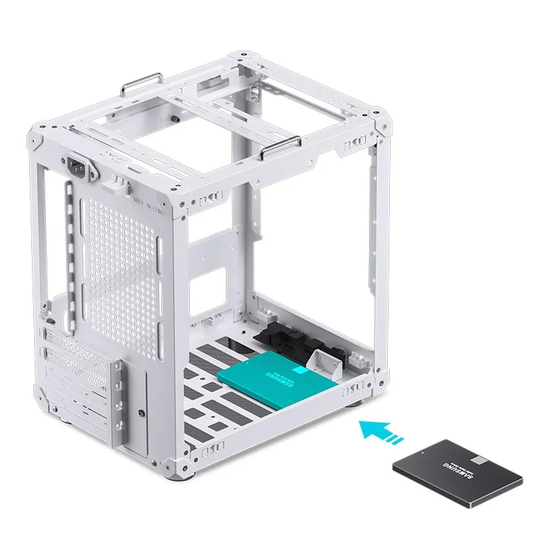Jonsbo C6-ITX Handle Case (Black, White) - Image 58