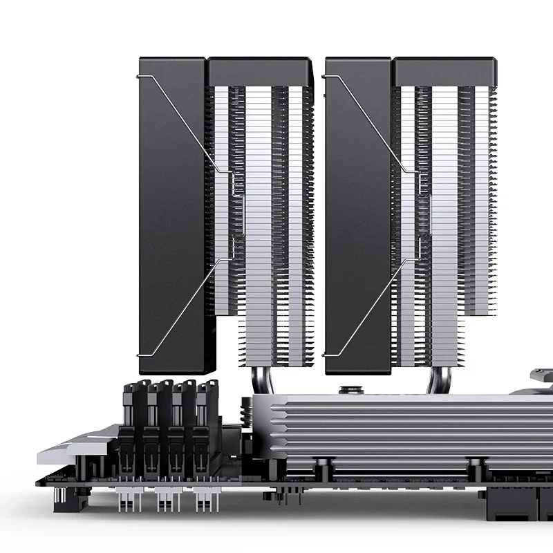 Jonsbo CB80 ARGB Dual-Tower CPU Cooler (Black, White) - Image 11