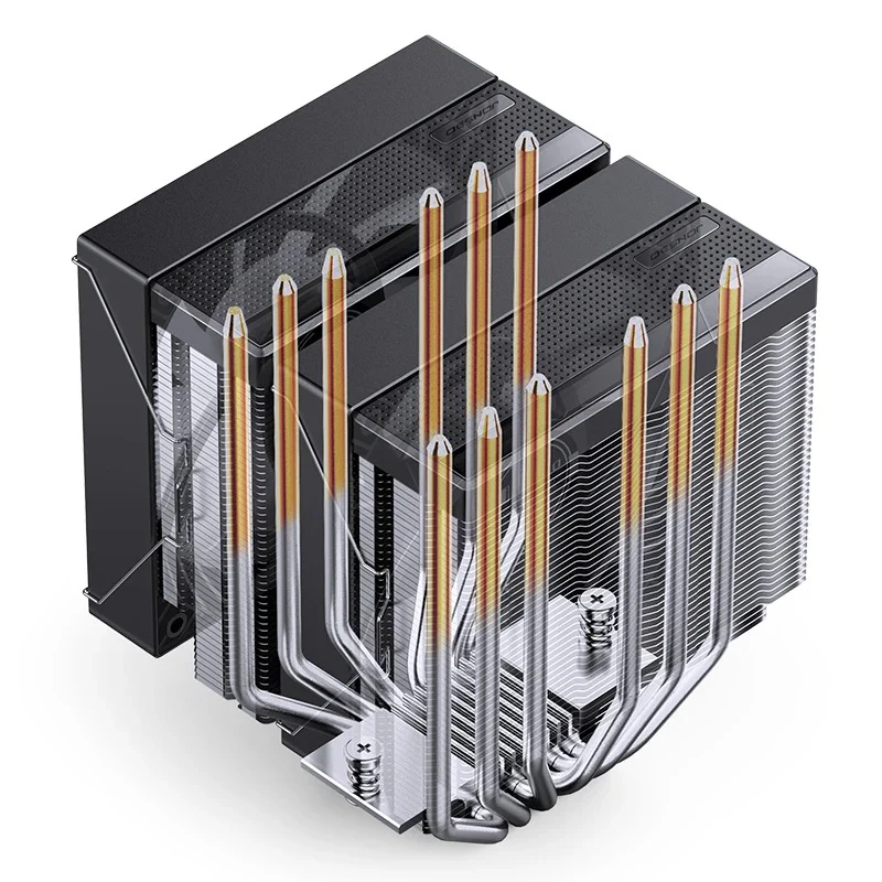 Jonsbo CB80 ARGB Dual-Tower CPU Cooler (Black, White) - Image 20