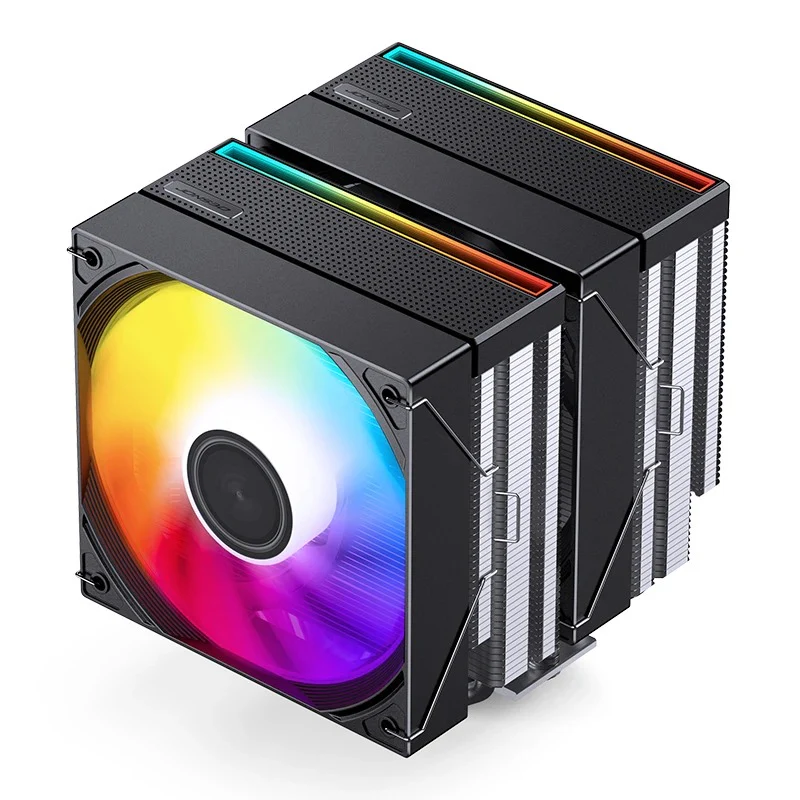 Jonsbo CB80 ARGB Dual-Tower CPU Cooler (Black, White) - Image 3