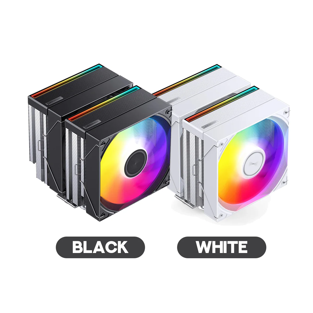 Jonsbo CB80 ARGB Dual-Tower CPU Cooler (Black, White) - Image 42