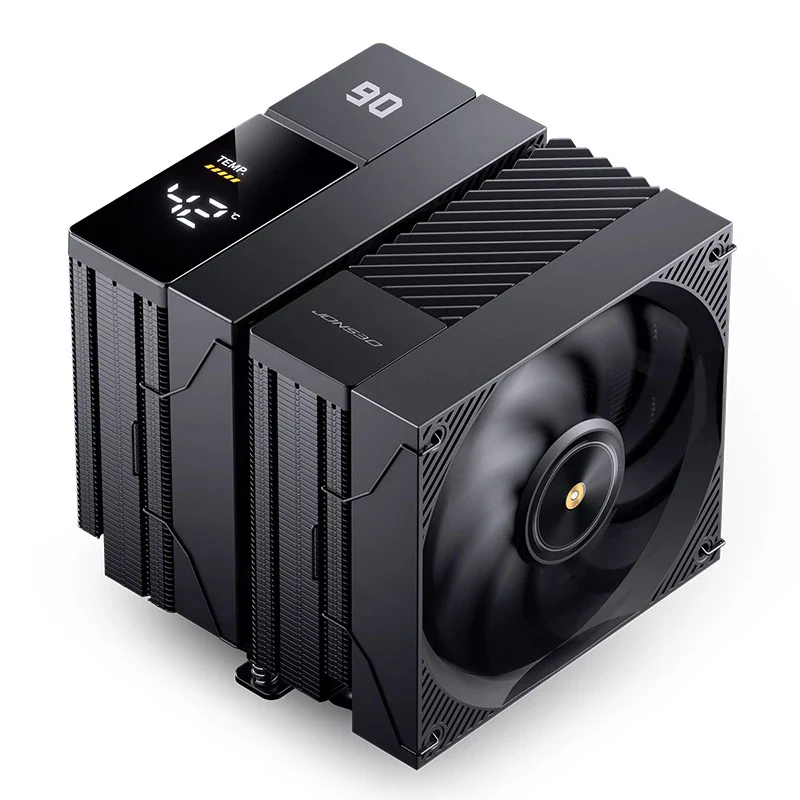 Jonsbo CC90 Digital Dual-Tower CPU Cooler (Black, White) - Image 2